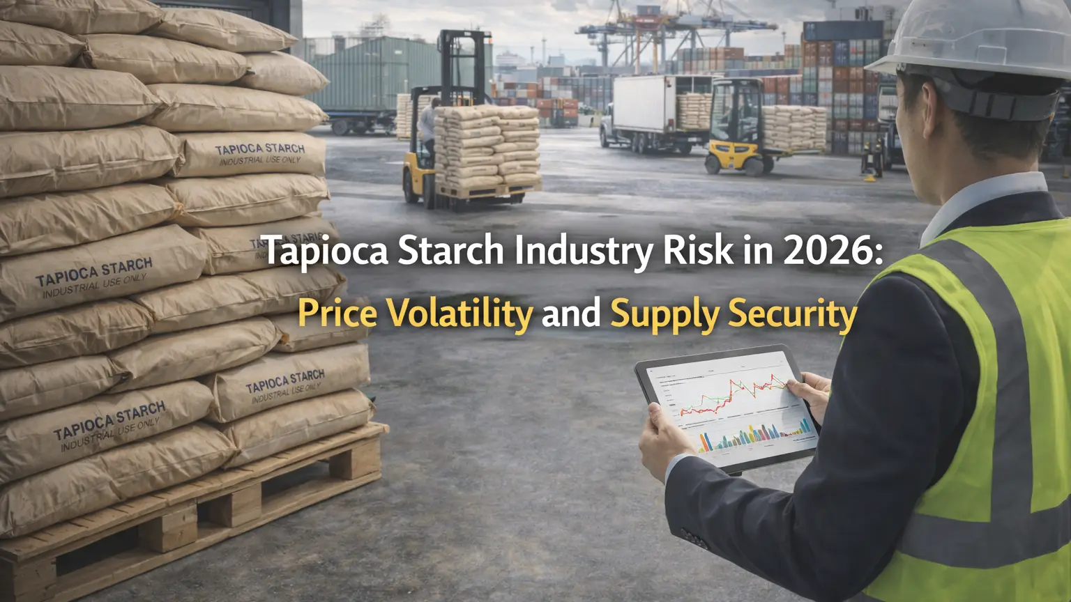 El riesgo de la industria del almidón de tapioca en 2026: volatilidad de los precios y seguridad del suministro