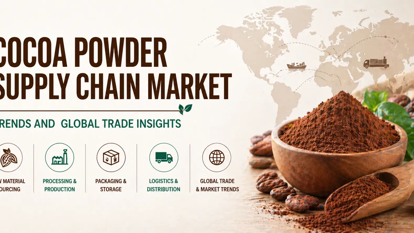 Cocoa Powder Supply Chain Market Trends and Global Trade Insights