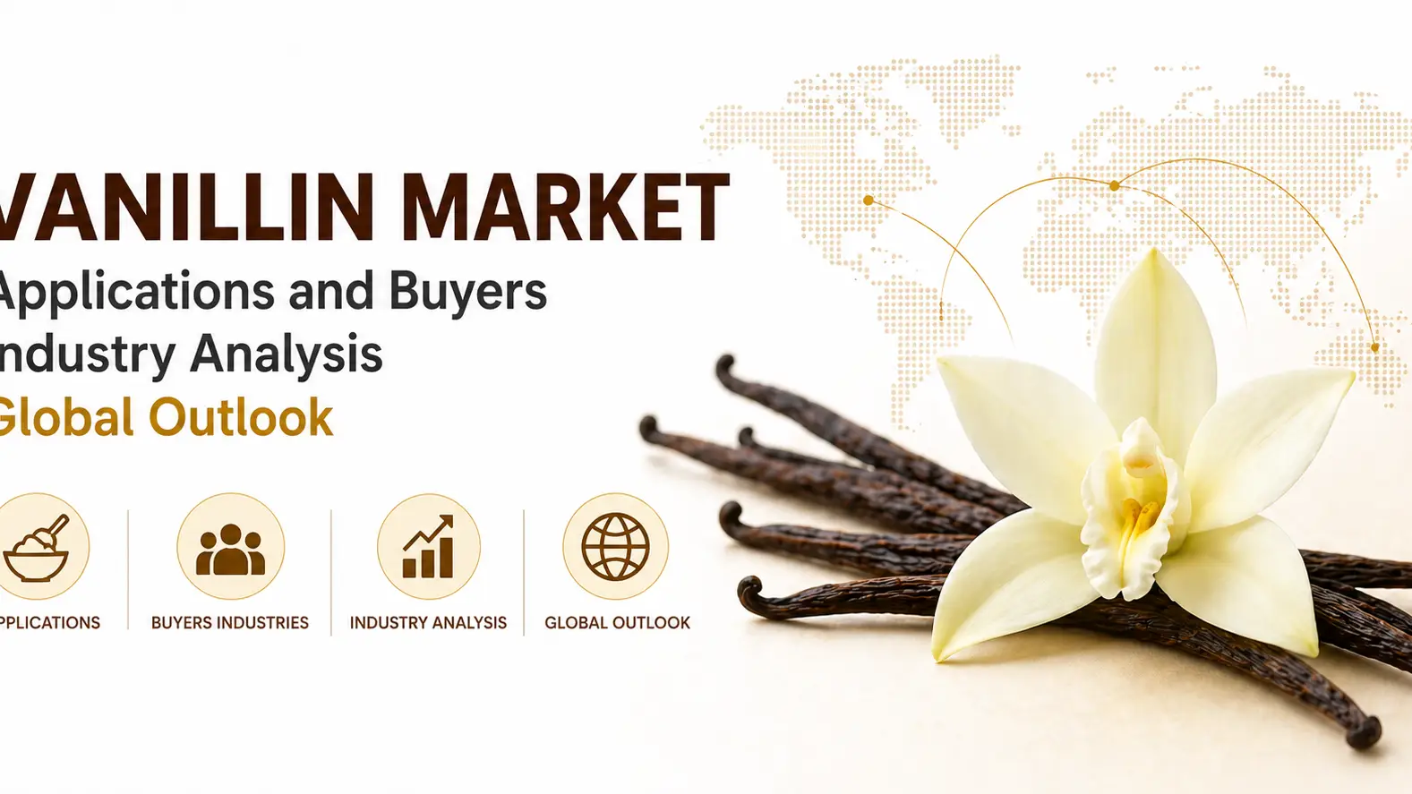 Aplicaciones del mercado de vainillina y compradores: análisis de la industria: perspectiva global