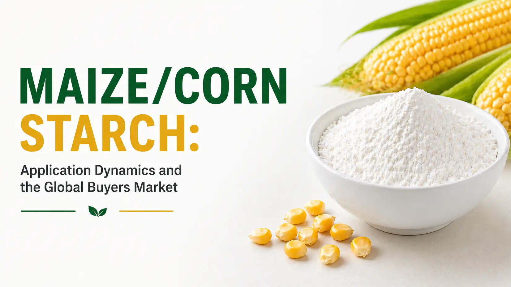 Maize/Corn Starch: Application Dynamics and the Global Buyers Market