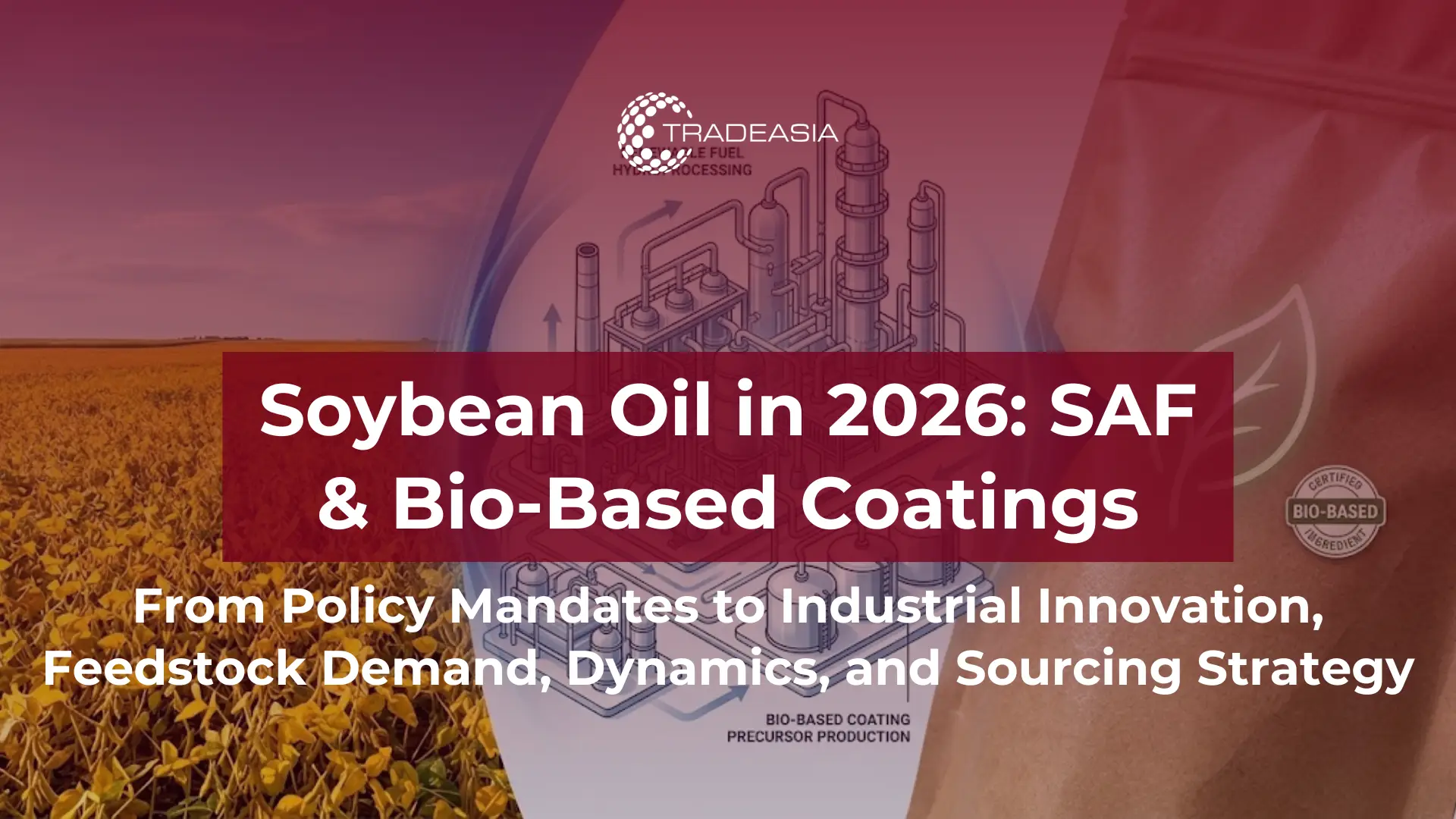 Aceite de soja en 2026: del diésel renovable a los recubrimientos de base biológica