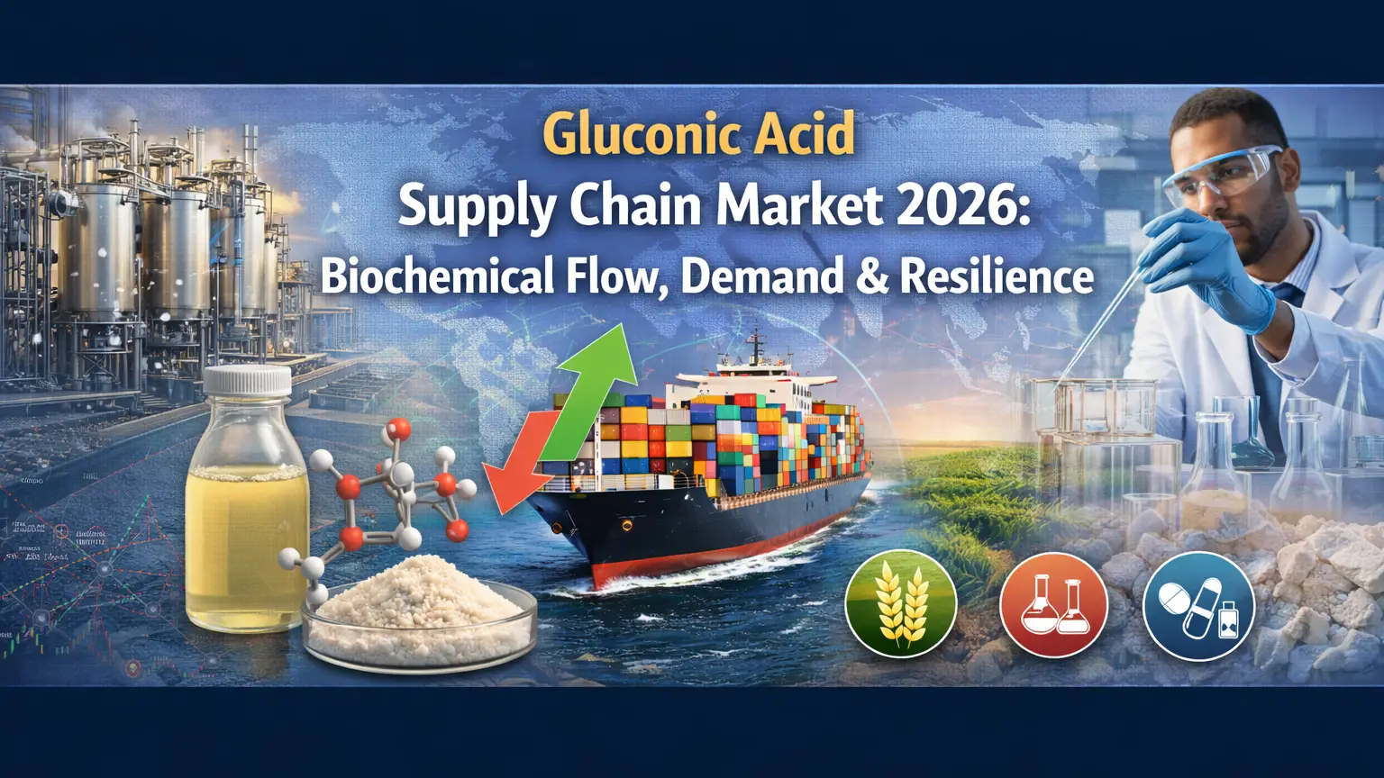 Gluconic Acid Supply Chain Market 2026: Biochemical Flow, Demand & Resilience
