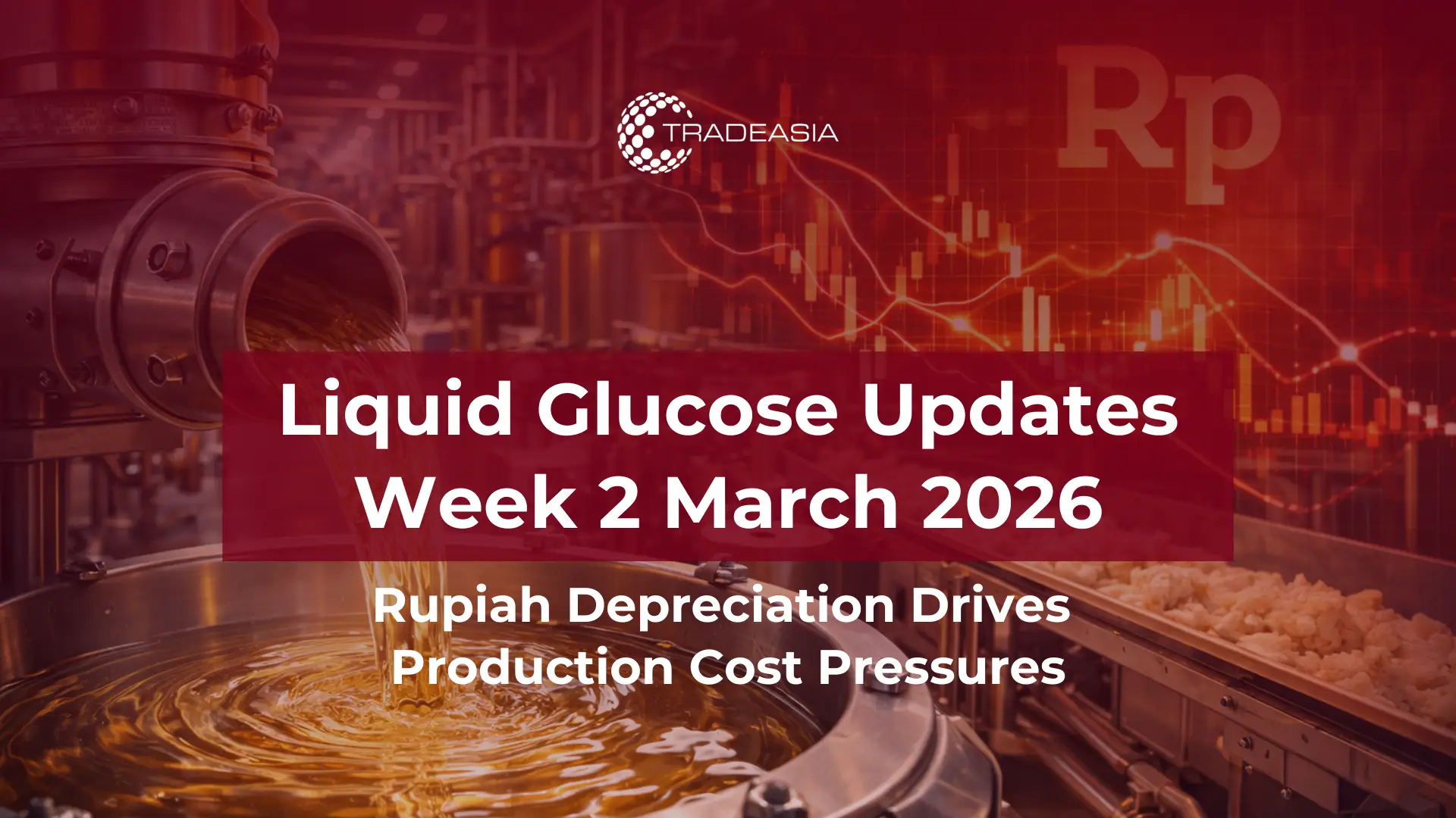La depreciación de la rupia aumenta los costos de producción de glucosa líquida en Indonesia