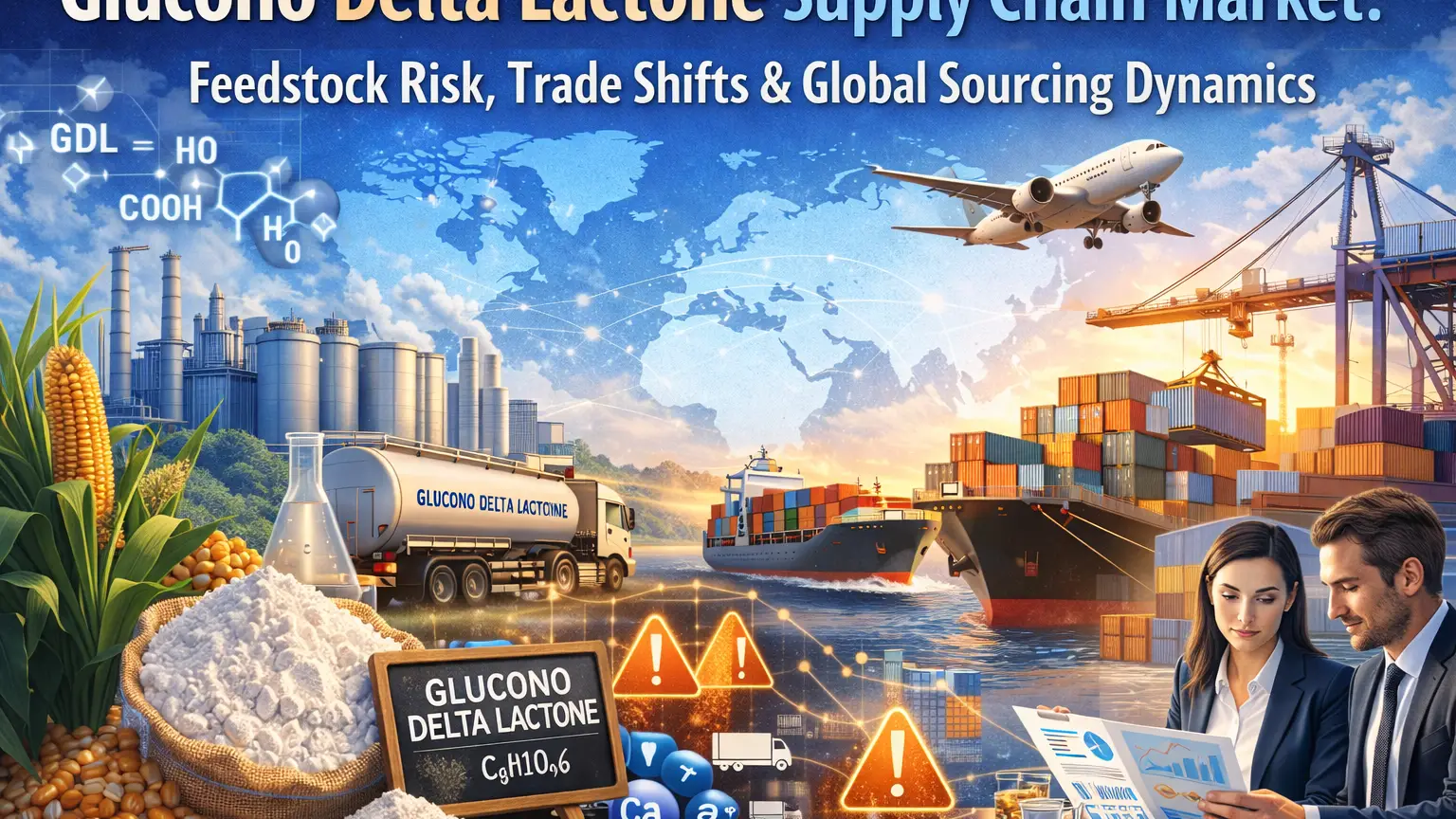 Glucono Delta Lactone : Feedstock Risk, Trade Shifts & Global Sourcing Dynamics