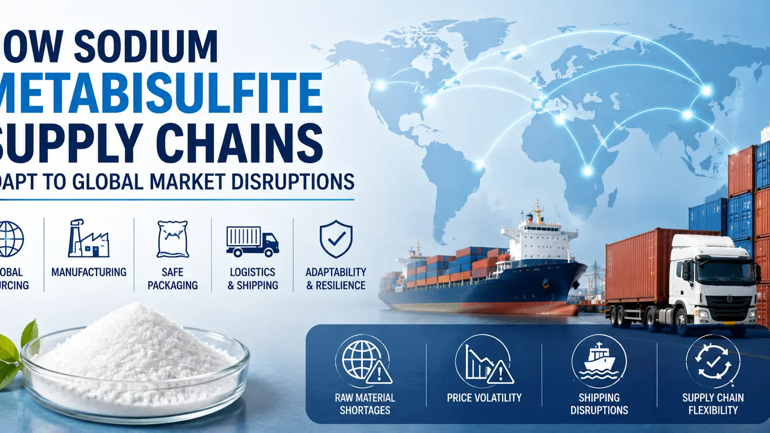 How Sodium Metabisulfite Supply Chains Adapt to Global Market Disruptions