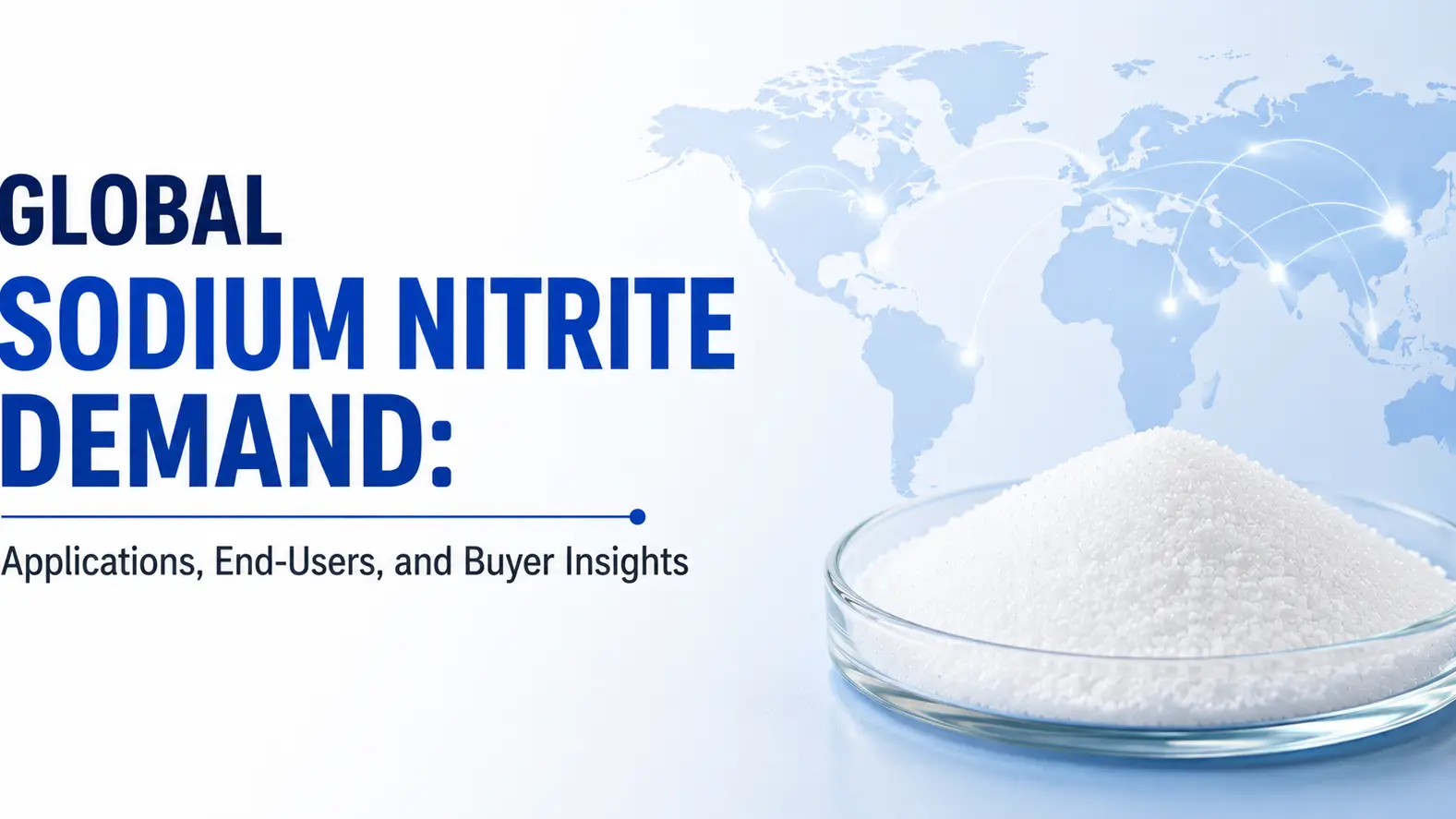 Global Sodium Nitrite Demand: Applications, End-Users, and Buyer Insights