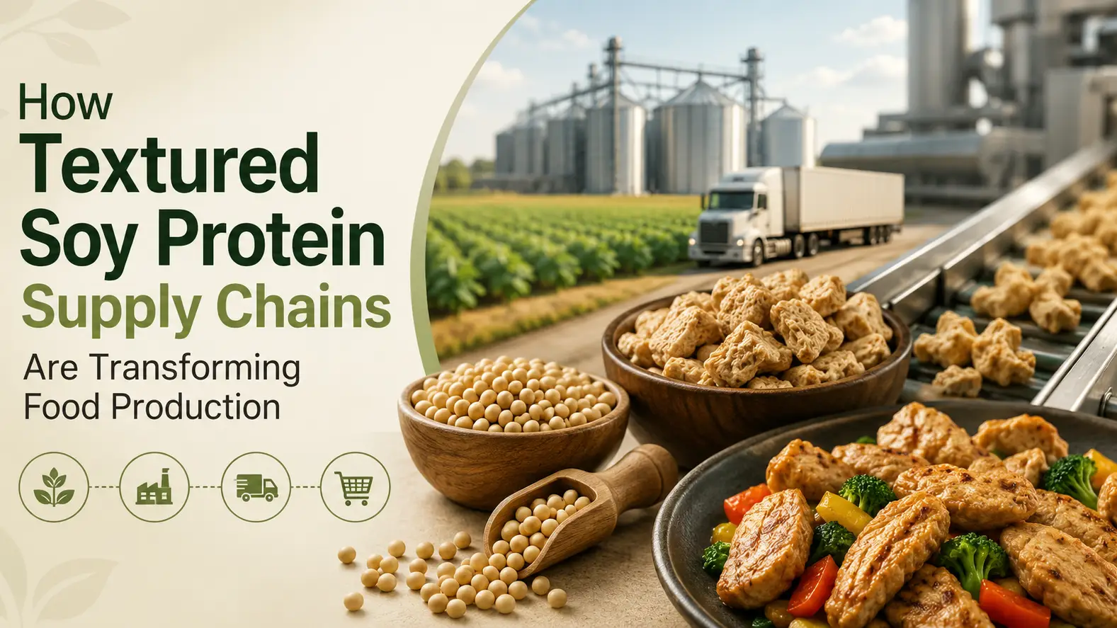 How Textured Soy Protein Supply Chains Are Transforming Food Production