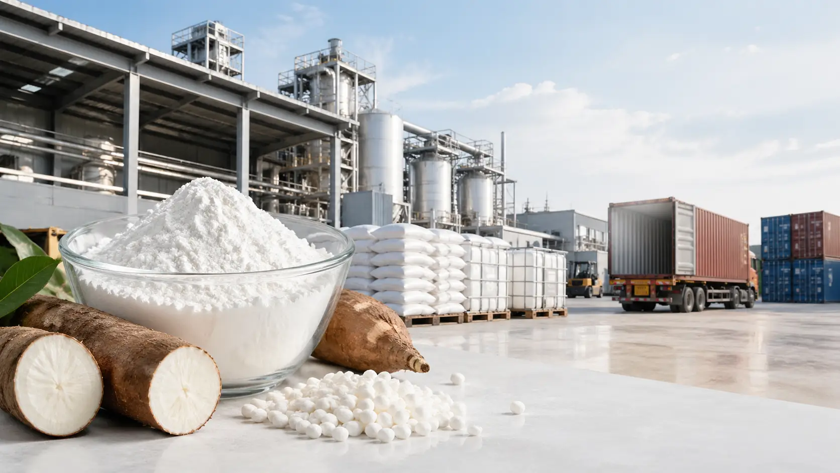 Tendencia disruptiva en las cadenas de suministro de almidón de tapioca