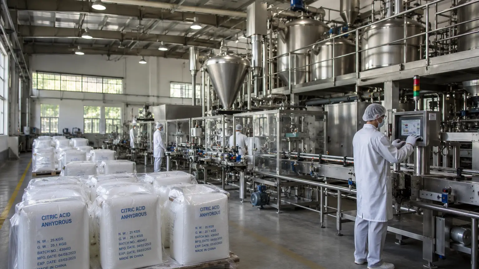 Ácido cítrico anhidro en alimentos y bebidas: aplicaciones y demanda de los compradores