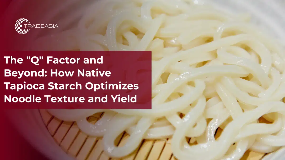 How Native Tapioca Starch Optimizes Noodle Texture and Yield