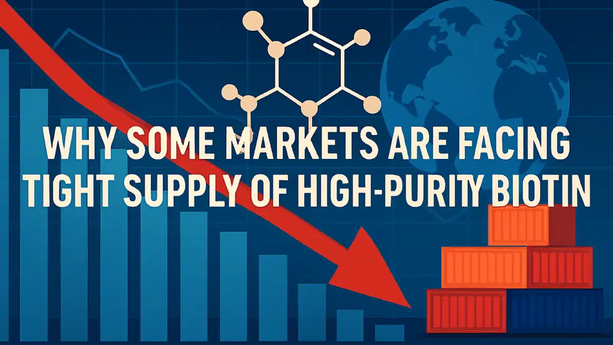 Why Some Markets Are Facing Tight Supply of High-Purity Biotin