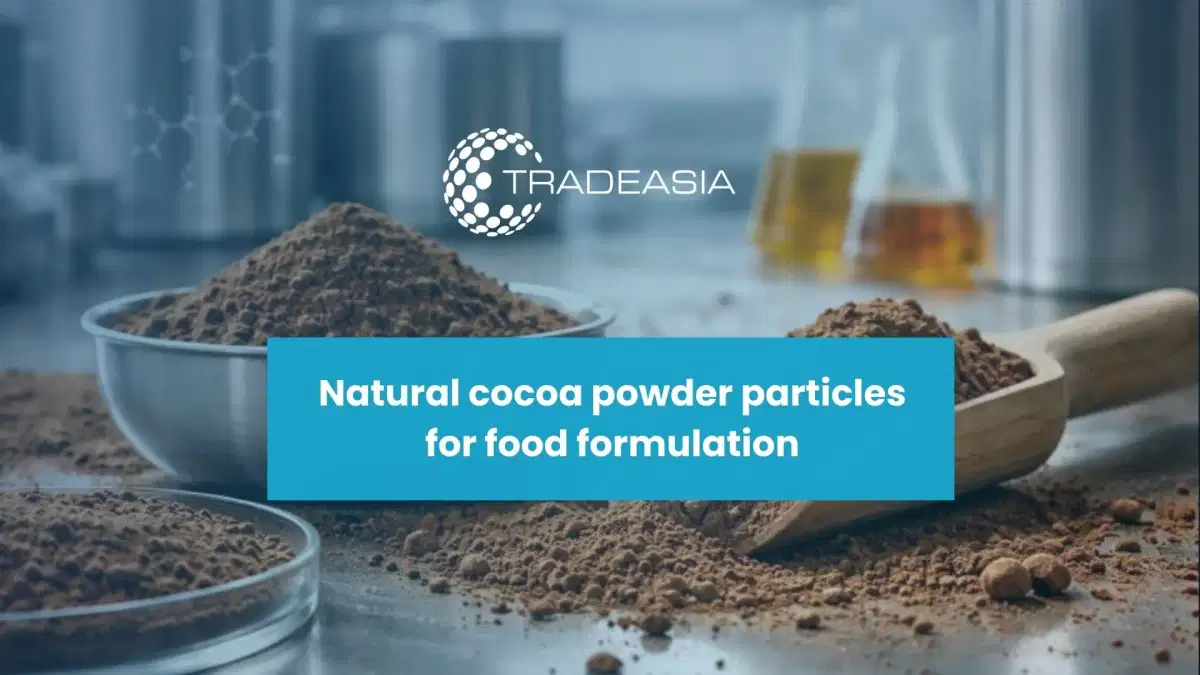 Cacao en polvo natural: el aditivo alimentario esencial de Asia