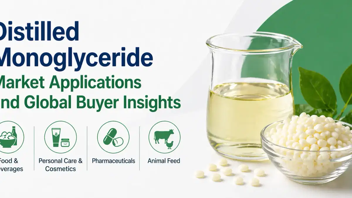 Distilled Monoglyceride Market Applications and Global Buyer Insights