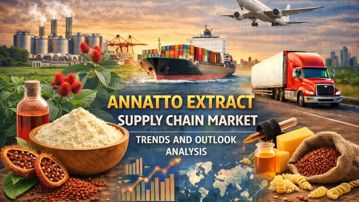 Annatto Extract Supply Chain Market Trends and Outlook Analysis