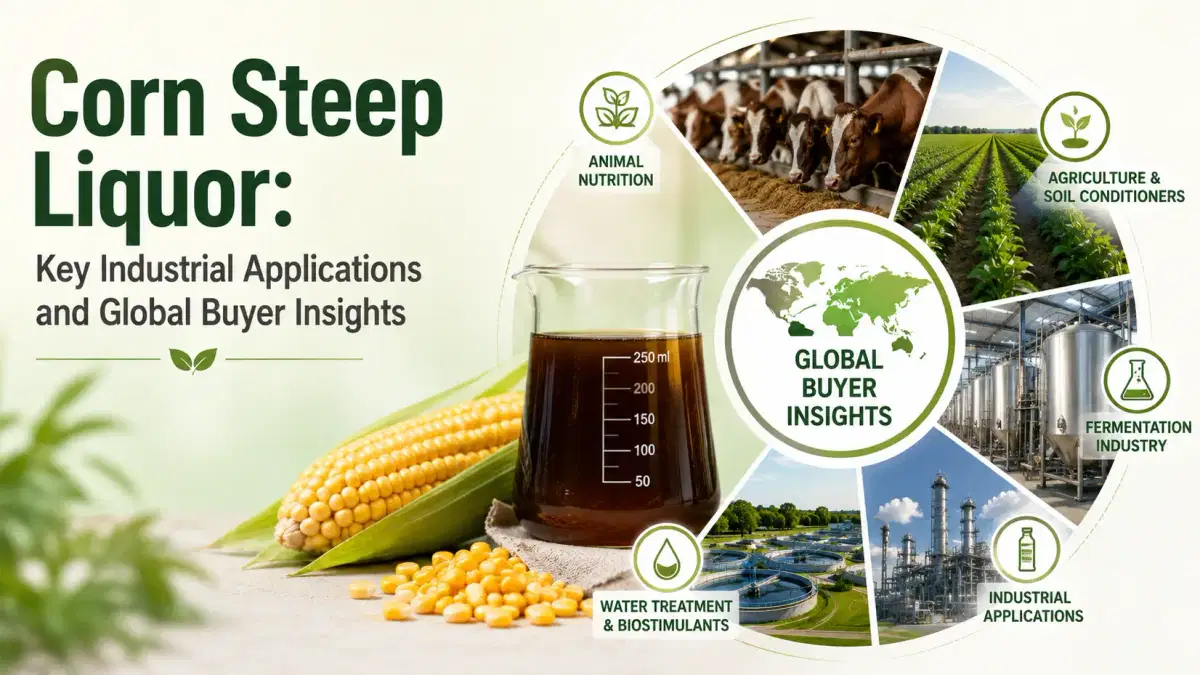 Licor Corn Steep: aplicaciones industriales clave y perspectivas de los compradores globales