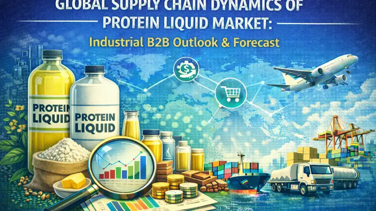 液体蛋白的全球供应链动态:工业B2B展望与预测