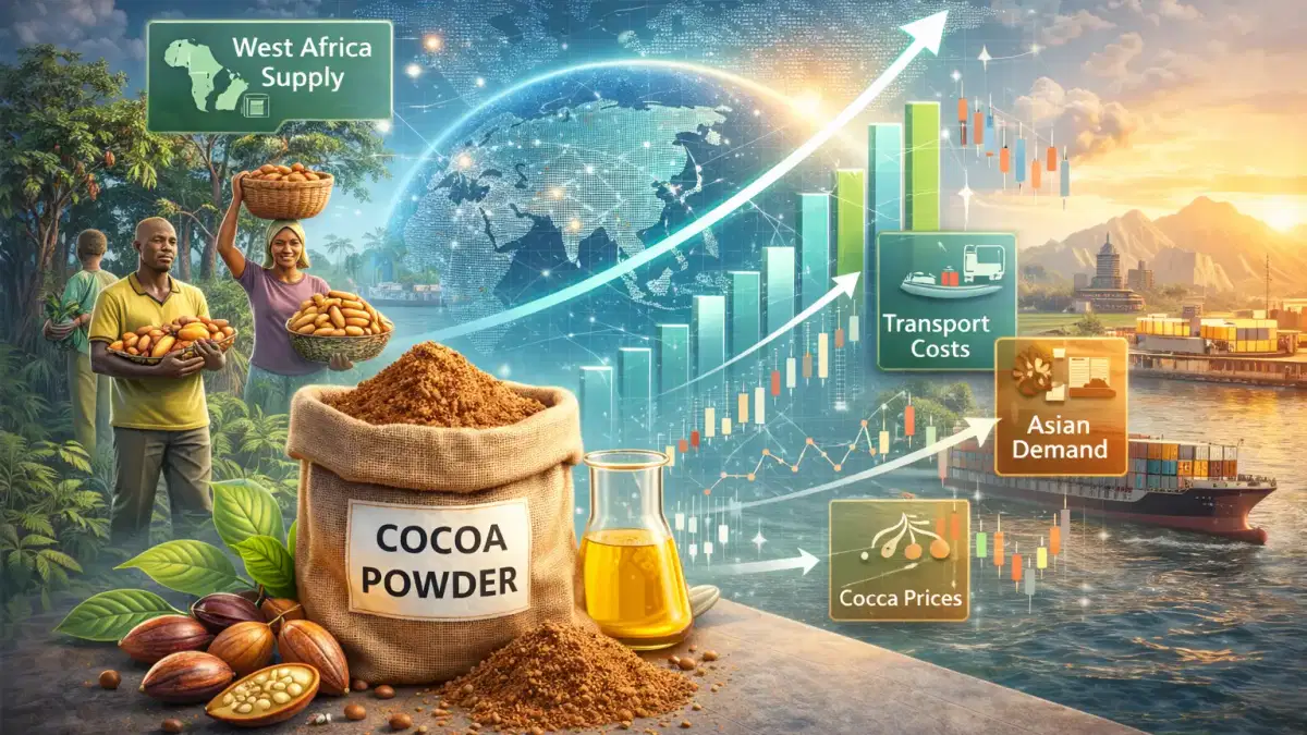 收成如何塑造可可粉和 ChemTradeAsia.com