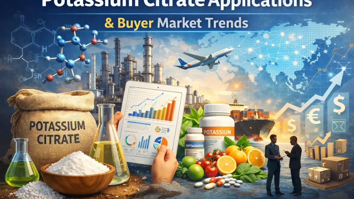 Potassium Citrate Applications & Buyer Market Trends 2026 Guide