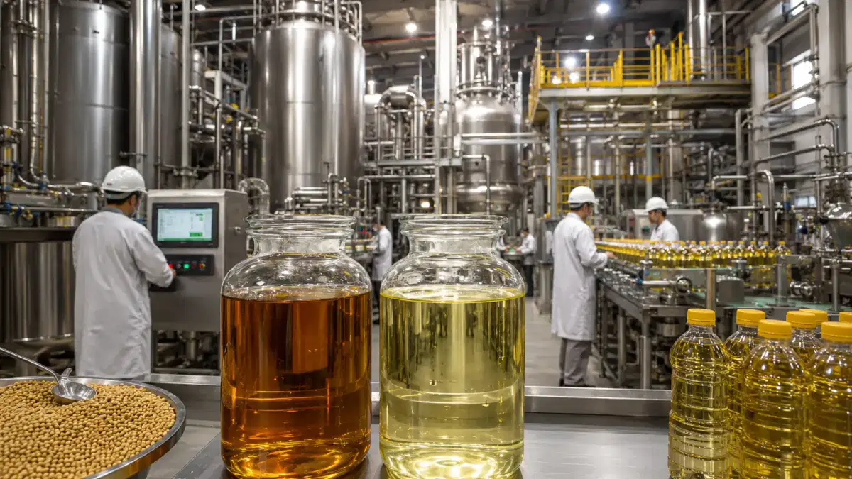 Aceite de soja refinado versus crudo: lo que los compradores asiáticos deben saber