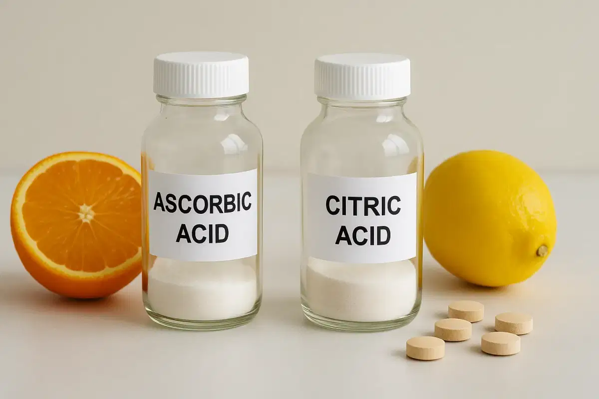 Ascorbic Acid vs Citric Acid: Two Essential Additives in the Food Industry